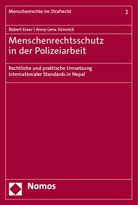 Produktbild: Menschenrechtsschutz in der Polizeiarbeit