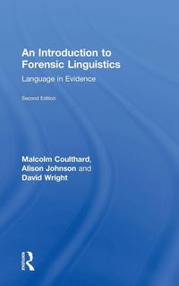 Produktbild: An Introduction to Forensic Linguistics