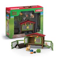 Produktbild: schleich&reg; Farm World Kaninchenstall