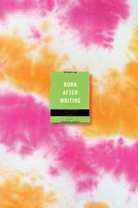 Produktbild: Burn After Writing (Tie-Dye)