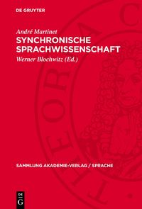 Produktbild: Synchronische Sprachwissenschaft