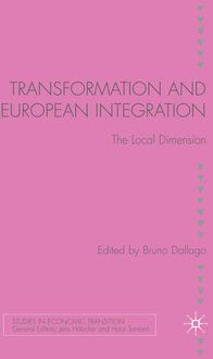Produktbild: Transformation and European Integration