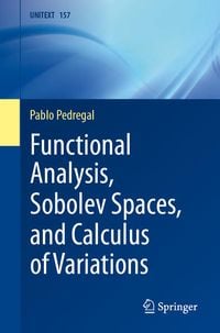 Produktbild: Functional Analysis, Sobolev Spaces, and Calculus of Variations