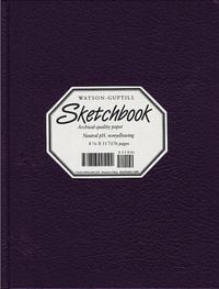 Produktbild: Large Sketchbook (Blackberry)