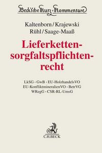 Produktbild: Lieferkettensorgfaltspflichtenrecht