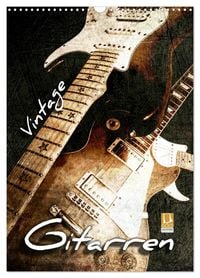 Produktbild: Vintage Gitarren (Wandkalender 2025 DIN A3 hoch), CALVENDO Monatskalender
