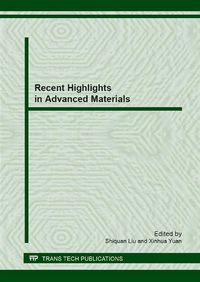 Produktbild: Recent Highlights in Advanced Materials