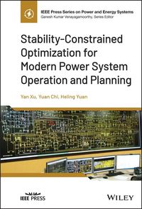 Produktbild: Stability-Constrained Optimization for Modern Power System Operation and Planning