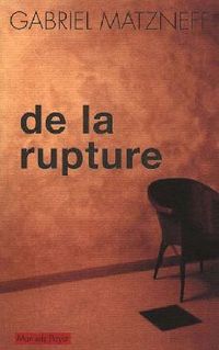 Produktbild: De la Rupture