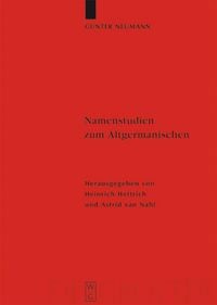 Produktbild: Namenstudien zum Altgermanischen