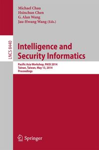 Produktbild: Intelligence and Security Informatics