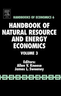 Produktbild: Handbook of Natural Resource and Energy Economics