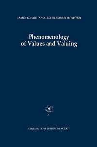Produktbild: Phenomenology of Values and Valuing