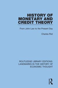 Produktbild: History of Monetary and Credit Theory