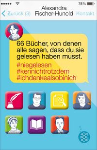 Produktbild: 66 Bücher, von denen alle sagen, dass du sie gelesen haben musst