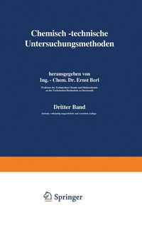 Produktbild: Chemisch-technische Untersuchungsmethoden
