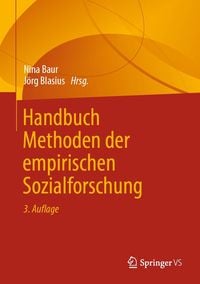 'Handbuch Methoden Der Empirischen Sozialforschung' Von '' - Buch ...