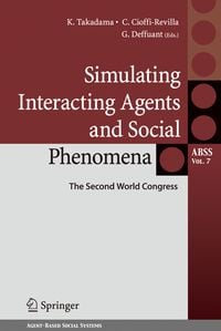 Produktbild: Simulating Interacting Agents and Social Phenomena
