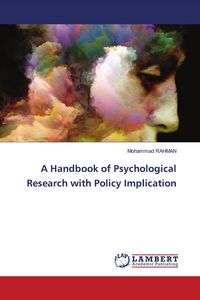 Produktbild: A Handbook of Psychological Research with Policy Implication