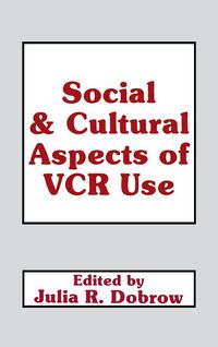Produktbild: Social and Cultural Aspects of Vcr Use