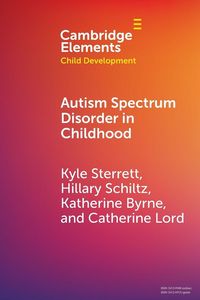 Produktbild: Autism Spectrum Disorder in Childhood
