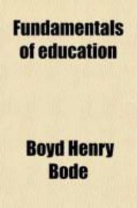 Produktbild: Fundamentals of Education