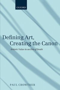 Produktbild: Defining Art, Creating the Canon