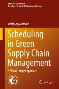 Produktbild: Scheduling in Green Supply Chain Management
