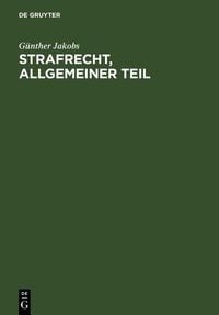 Produktbild: Strafrecht, Allgemeiner Teil