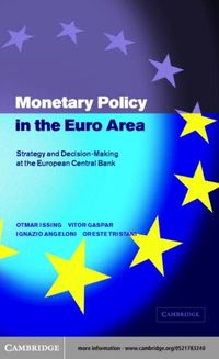 Produktbild: Monetary Policy in the Euro Area