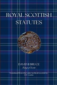 Produktbild: Royal Scottish Statutes