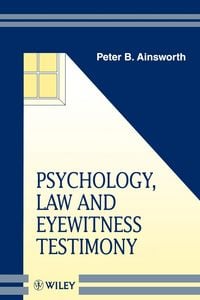 Produktbild: Psychology, Law Eyewitness Testimony