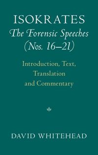 Produktbild: Isokrates: The Forensic Speeches (Nos. 16-21)
