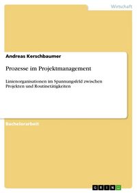 Produktbild: Prozesse im Projektmanagement