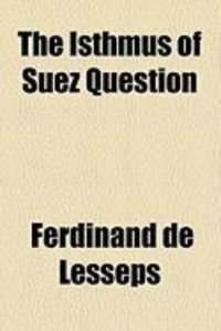 Produktbild: The Isthmus of Suez Question