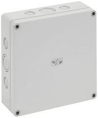 Produktbild: Spelsberg TK PC 1818-6F-M Installations-Geh&auml;use 180 x 182 x 63 Polystyrol, Polycarbonat, Polyurethan, Polyamid Lichtgrau 1 St.