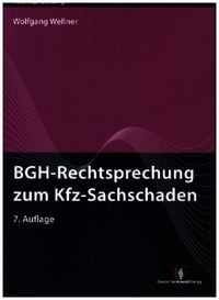 Produktbild: BGH-Rechtsprechung zum Kfz-Sachschaden