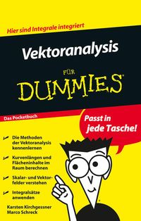 Vektoranalysis für Dummies. Das Pocketbuch