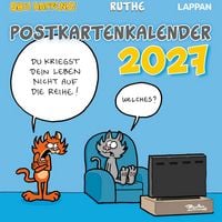 Produktbild: Shit happens! Postkartenkalender 2027