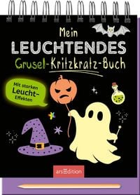Produktbild: Mein leuchtendes Grusel-Kritzkratz-Buch