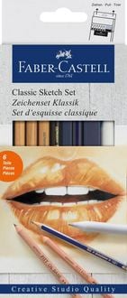 Produktbild: Faber-Castell Zeichenset Klassik Monochrome