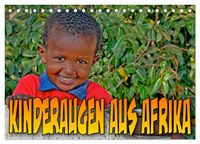 Produktbild: Kinderaugen aus Afrika (Tischkalender 2026 DIN A5 quer), CALVENDO Monatskalender