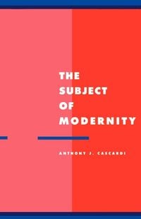 Produktbild: The Subject of Modernity