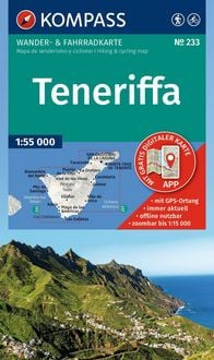 Produktbild: KOMPASS Wanderkarte 233 Teneriffa 1:50.000