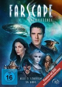 Produktbild: Farscape - Verschollen im All: Komplettbox (Alle 5 Staffeln mit deutscher Synchro) [34 DVDs]
