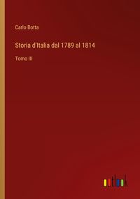Produktbild: Storia d'Italia dal 1789 al 1814