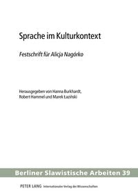 Produktbild: Sprache im Kulturkontext