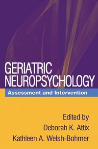 Bild vom Artikel Geriatric Neuropsychology: Assessment and Intervention vom Autor 