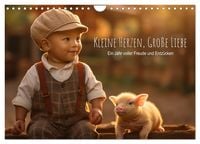 Produktbild: Kleine Herzen, Gro&szlig;e Liebe: Ein Jahr voller Freude und Entz&uuml;cken (Wandkalender 2026 DIN A4 quer), CALVENDO Monatskalender