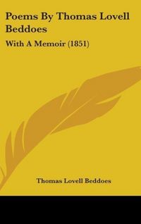 Produktbild: Beddoes, T: Poems By Thomas Lovell Beddoes